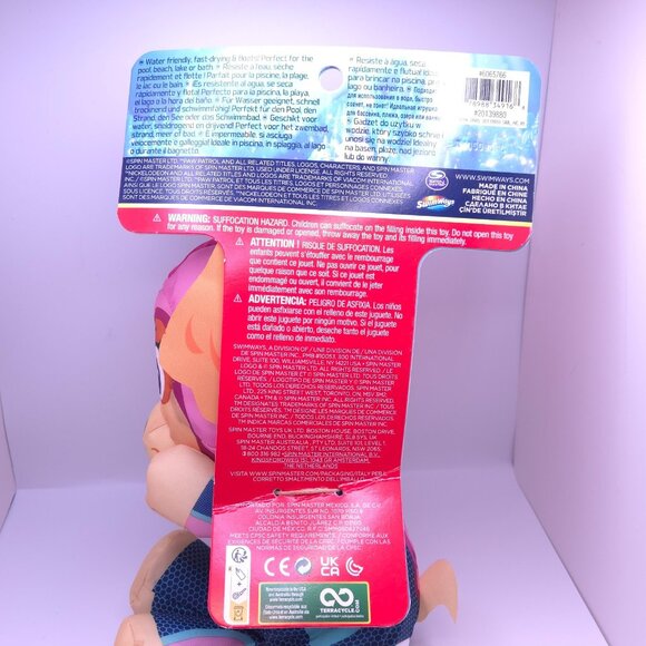 Swimways Paw Patrol Skye Swim Huggable Bath & Beach Toy for Kids aged 1+ - Picture 4 of 6